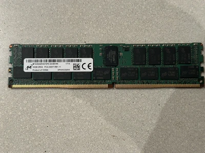 Lot of 14x Micron 32GB PC4-2400T DDR4 2400MHz Memory RAMs Total 448GB - Image 1 of 2