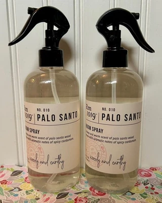 LOT OF 2 RM 1019 PALO SANTO ROOM SPRAY MIST 16 OZ AROMATHERAPY FOR MEN Foto 1 de 2