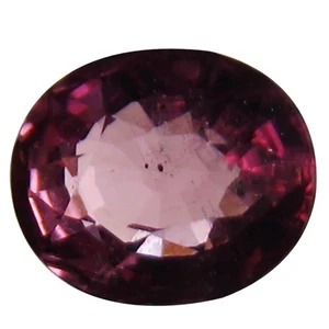 0,75 ct AAA+ Magnífico fuego ovalado (6 x 5 mm) granate malaya naranja rosado - Imagen 1 de 1