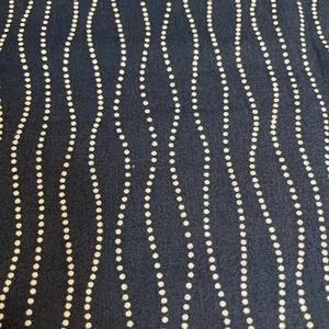 Wavy Dots Cotton Fabric Waverly Pre Cut Yard New - Picture 1 of 2