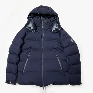 MONCLER MONTGETECH SIZE XL X-LARGE MENS JACKET MENS PUFFER 4 GRENOBLE NAVY BLUE - Picture 1 of 20