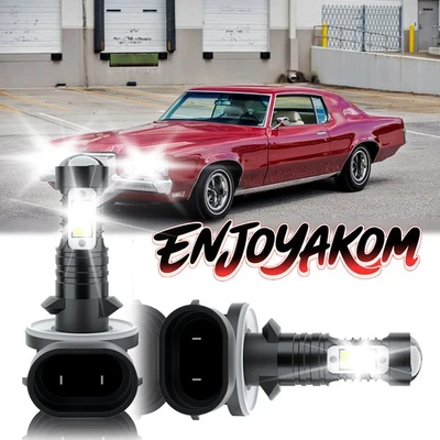 Bombillas antiniebla LED luces de conducción de alta potencia para Pontiac Grand Prix 1990-2008 Foto 1 de 4