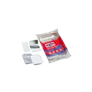 sehr gute amz TOP ALU SCHÜSSEL MIT DECKEL 5 PORTIONEN ST.2 RECHNUNG DISP - Bild 1 von 1