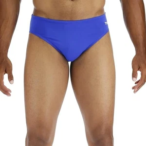 TYR Men's Durafast Elite Solid Racer Swim Suit (Royal, 32) - Picture 1 of 4