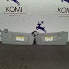 JAGUAR XF X250 08-11 PAIR LEFT & RIGHT INTERIOR FRONT WINDSCREEN SUN VISORS GREY