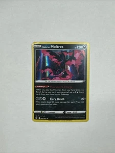 Tarjeta Pokémon Galarian Moltres 093/203 Holo Rara Cielos en Evolución - Casi Nueva - Imagen 1 de 2