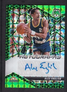 2024-25 ALEX ENGLISH 2/5 AUTO PANINI MOSAIC FOTL SPECTRIS GREEN AUTOGRAPHS - Picture 1 of 2