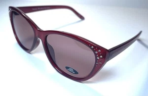 NEU PRIVE REVAUX Sonnenbrille rot Strass The Lexi handgefertigt + Etui - Bild 1 von 8