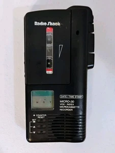 Radio Shack Microcassette Registratore Micro-30 14-1062【RICAMBI/RIPARAZIONE】 - Foto 1 di 3