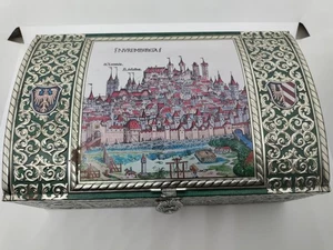 Otto Schmidt Vintage große Klappdose Lebkuchen Box Nürnberg Germany 1997 - Bild 1 von 12