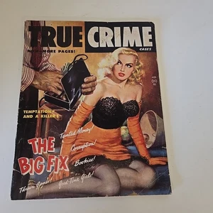 MAG: TRUE CRIME CASES - Nov 1952 - Spicy Good Girl Art Cover - Zellstoff - Bild 1 von 6