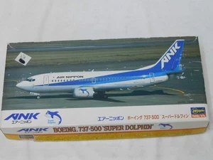 1/200 Hasegawa ANK Air Nippon Boeing 737-500 Super Dolphin Plastic Model Kit 800 - Picture 1 of 2