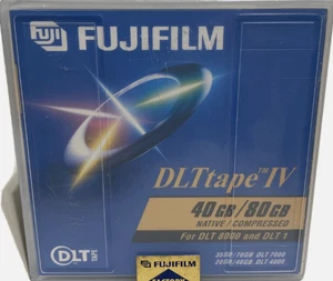Fujifilm DLTtape IV Tape Cartridge 40GB Native 80GB Compressed - Afbeelding 1 van 1