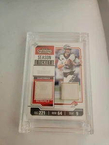 2025 Jersey Fusion 18/50 Joe Burrow Game Worn Hose von 2022 (SB) - Bild 1 von 4