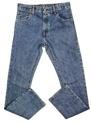 Levi’s 517 Bootcut Regular Fit Men’s Size 32x38 Medium Stonewash Denim Jeans NWT - Image 1 of 4