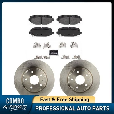 Juego de pastillas de freno de disco traseras para Dodge Journey 2012-2019 rotor de freno de disco Foto 1 de 3