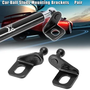 1 Pair 10mm Ball Studs Mounting Brackets for Gas Strut Shocks 42x35x21mm - Picture 1 of 5