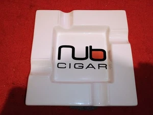 Nub Square 4-Finger Cigar Ashtray 9.5" x 9.5" - Picture 1 of 13