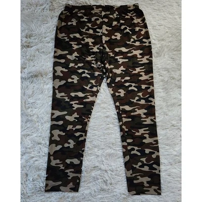 Pantalones de pijama No Boundaries camuflaje salón juniors talla XL marrón/verde ropa de dormir  Foto 1 de 4