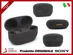 DS Boîtier Housse De Recharge SONY WF-1000XM5 YY2963 Noir Pièce Rechange - Photo 1/1