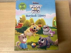 DISNEY JUNIOR PUPPY DOG PALS STORYBOOK LIBRARY Set 12 HB Books - Picture 1 of 4