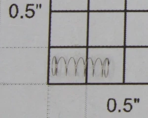 Lionel TC-112 Plunger Spring (5) - Picture 1 of 1