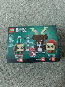 LEGO BRICKHEADZ BRICK HEADZ CHRISTMAS REINDEER ELF 40353 NEW - Picture 1 of 4