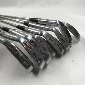 Vintage Wilson Flag Hi Blade Golf Clubs Mens 3-PW Iron Set 8 Iron Doesn't match - Picture 1 of 14
