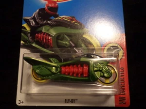 HW HOT WHEELS 2017 HW DAREDEVILS #6/10 Fly-by Green Hotwheels muy bueno - Imagen 1 de 1