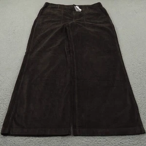 Baggy Pants Women 40x32 Y2K Corduroy Brown Skater Grunge Utility Wide Pipe sz 33 - Picture 1 of 17