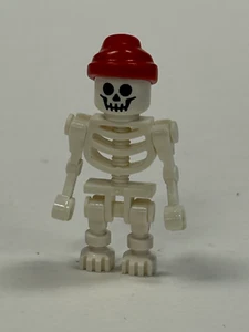 Lego Blanco Pirata Esqueleto Minifigura Gen036 - Imagen 1 de 1