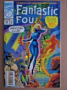1994 MARVEL COMICS FANTASTIC FOUR #387 FIRST PRINT DIE-CUT COVER - Picture 1 of 8