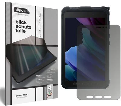 Screen Protector for Samsung Galaxy Tab Active 3 Privacy Filter 4-Way Protection - Image 1 of 4