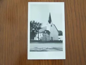 Baldwin Wisconsin WI RPPC echtes Foto presbyterianische Kirche zu schottischen Ebenen NJ - Bild 1 von 2