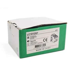 LC1D12G7 Contactor 120V coil AC replace Schneider Contactor 12A 3P 3NO LC1D12G7 - Picture 1 of 3