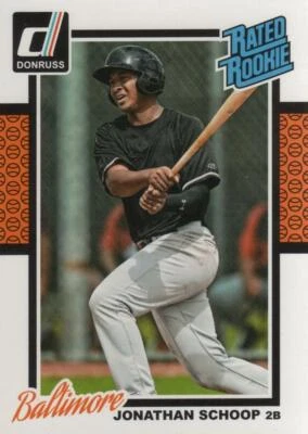 2014 Donruss #37 Jonathan Schoop RC - Image 1 of 2