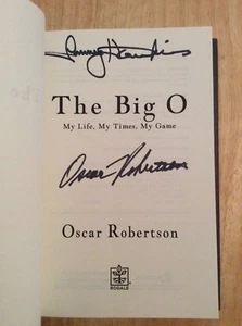 Signé Par Oscar Robertson, Tom Hawkins - The Big O : My Life Times Jeu c. Dur - Picture 1 of 12