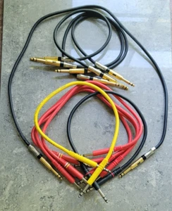Monster Bantam TT cable Moster Cable Studiolink 500 Mogami 2893 lot red black - Picture 1 of 6