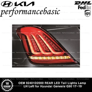 OEM 92401D2000 REAR LED Tail Lights Lamp LH Left for Hyundai Genesis G90 17-19 - Picture 1 of 2