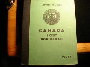 1858 to 1962 Canadian Cent Collection in Vintage Folder, as pictured. - Picture 1 of 12