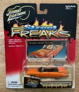 Johnny Lightning Street Freaks Scrapin' '59 Cadillac Eldorado Convertible MIP - Picture 1 of 2