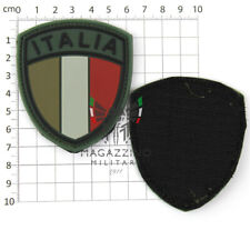 Patch toppa gommata velcrata ITALIA bassa visibilità originale Esercito Italiano