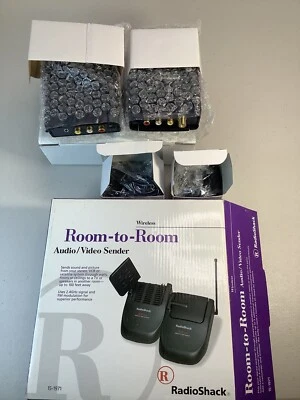 RADIO SHACK WIRELESS ROOM TO ROOM AUDIO VIDEO VHS SENDER 15-1971 2.4GHz NEW NIB - Image 1 of 3