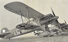 WWII Japanese Large Photo Image- Luftwaffe Airplane- Ardo AR 65 Biplane Fighter