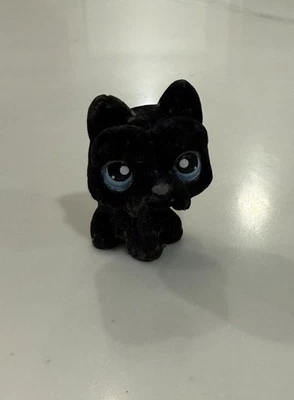 Hasbro Littlest Pet Shop LPS #315 Black Fuzzy Scottie Scottish Terrier Dog - Image 1 of 3