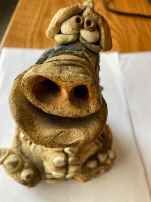 QUEMADOR DE INCIENSO DRAGÓN HECHO A MANO DE COLECCIÓN DE 1985 Foto 1 de 4