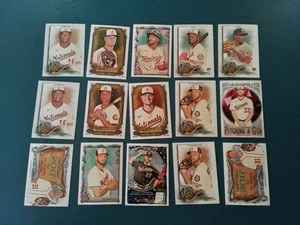 Washington Nationals- 15 Allen & Ginter Card Lot- Scherzer Strasburg Gray Fox - Picture 1 of 5