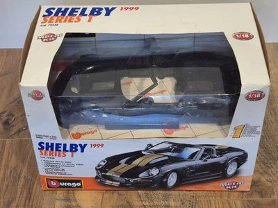 Die Cast 1999 SHELBY SERIES 1-Burago Metal  Kit  1/18 COD 79230 - Image 1 of 4