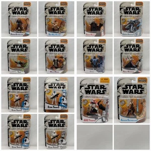 Star Wars Clone Wars Cartoon Network 3.75" Action Figures Complete Set x 14 2003 - Picture 1 of 15