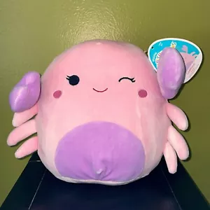 Kelly Toys SQUISHMALLOWS 8" Cosmina Pink Crab (#759 - 12.23.2020) NWT - Picture 1 of 3
